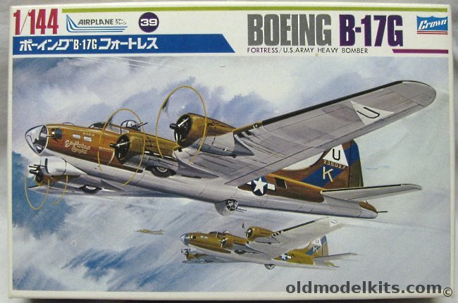 Crown 1/144 Boeing B-17G Flying Fortress, 434-300 plastic model kit